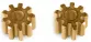 MR4209  9 Tooth Inline Pinions  5.5mm Diameter