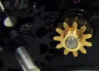 MR4312R 12T Pinion (2) 6.5mm dia. for 2mm motor shaft