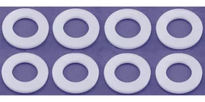MR8176  guide flag washers (8) Teflon 0.10mm