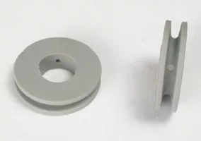 MSC-2207 8mm Rubber Pulley (2) for Four Wheel Drive