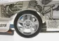 MSC-2320 Aluminum Dakar Raid wheel, 20.1x11mm for 3mm axles
