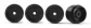 PWH1217-PL Plastic Rear Wheels (4) Early 70s F1 Cars