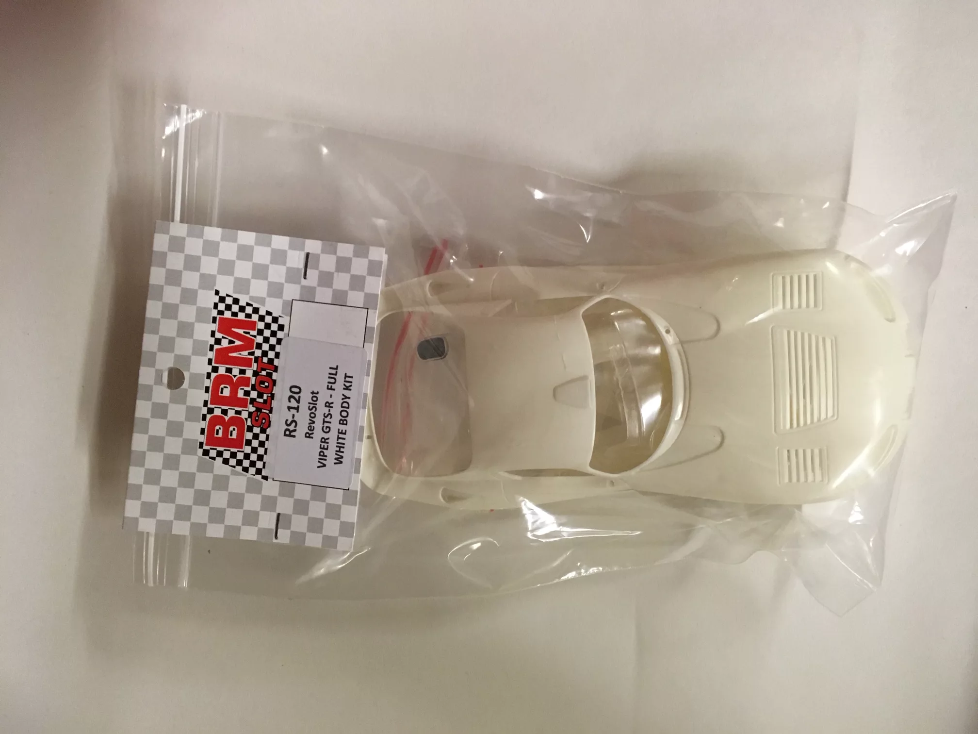 RS-120  RevoSlot Viper GTS-R  White Body Kit