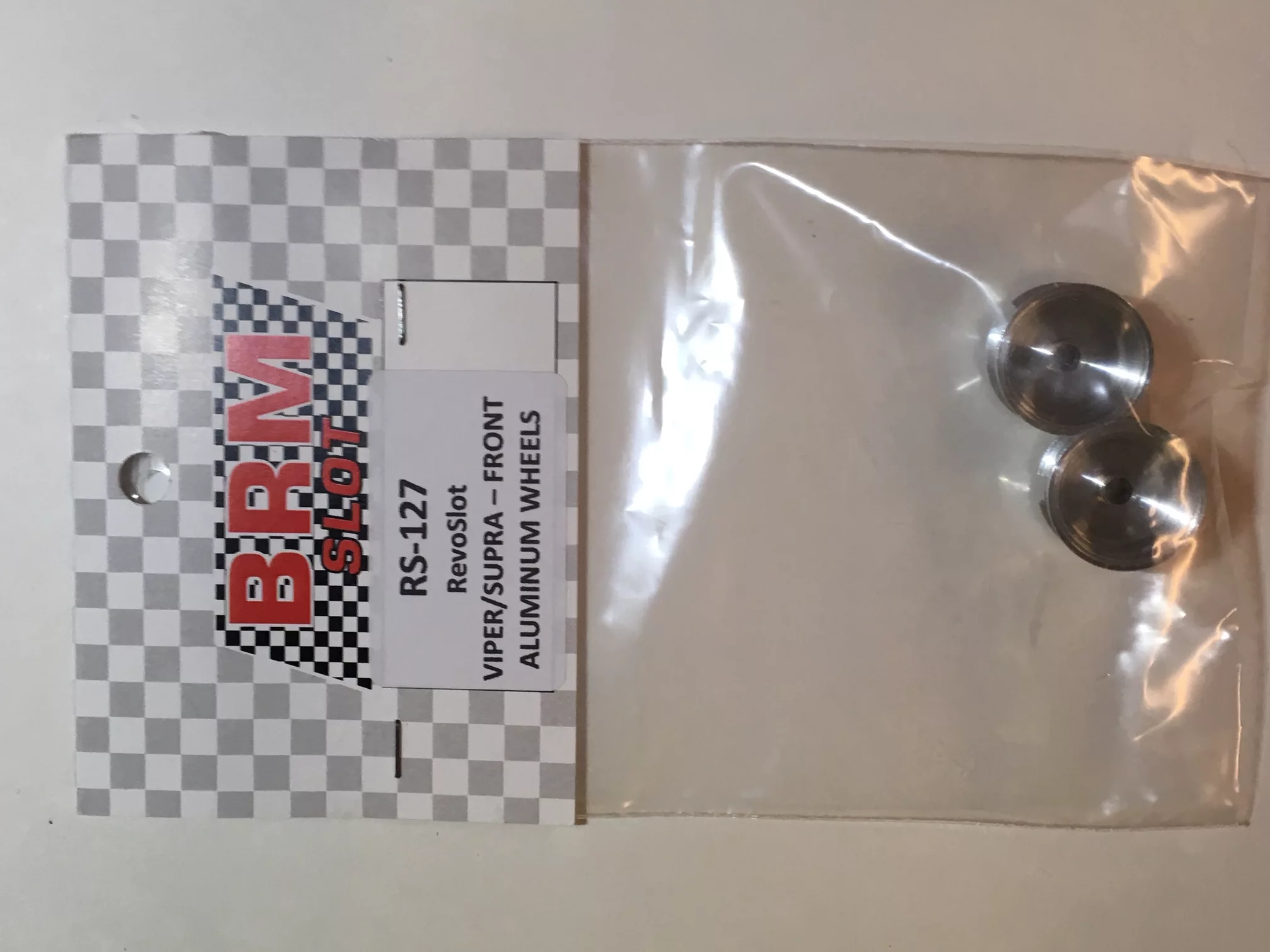RS-127   RevoSlot VIPER/SUPRA front wheels (1 pair)
