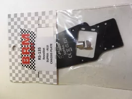 RS-135 RevoSlot SUPRA anodized aluminum chassis plate