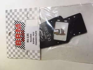 RS-135 RevoSlot SUPRA anodized aluminum chassis plate