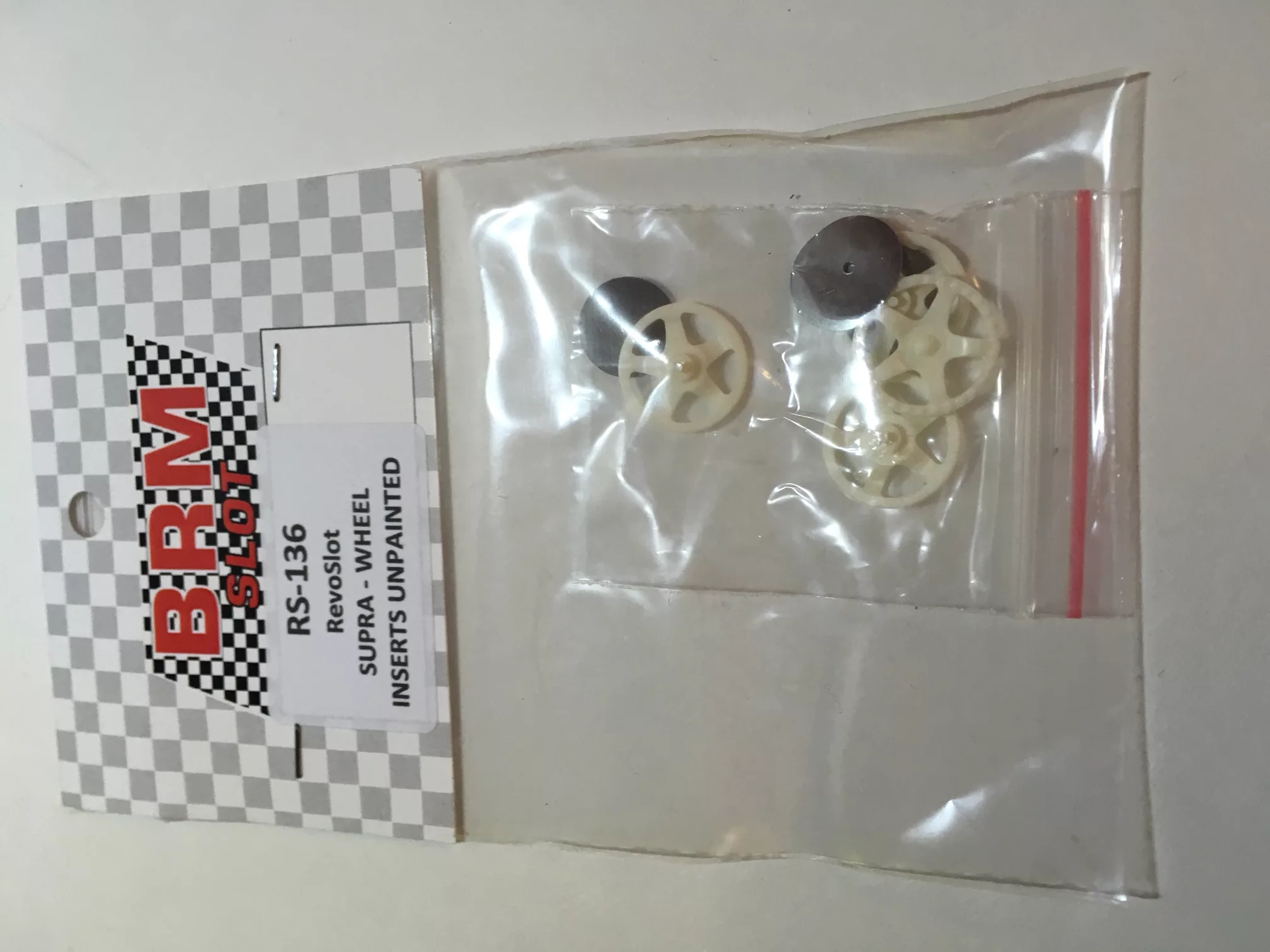 RS-136 RevoSlot SUPRA wheel inserts (unpainted)