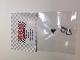 RS-205m  RevoSlot FRONT Axle holder + screws (for MARCOS)