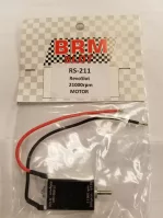 RS-211 RevoSlot 21,000 rpm motor & lead wires