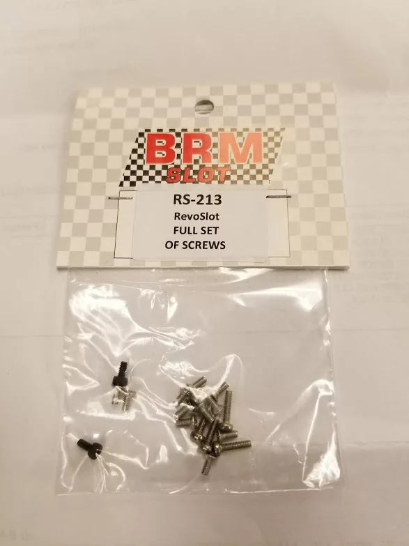 RS-213 RevoSlot complete screw set. RS-213 RevoSlot complete screw set.