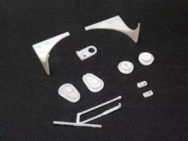 S-002B BRM spare parts for Porsche Body (white) set unpainted