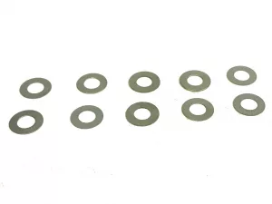 S-011-B  0.25mm x 3mm STEEL AXLE SPACERS (10 pcs)