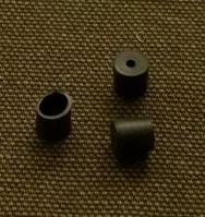 S-013RC Anti-Vibration Screw Covers 2mm Red X 4