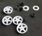S-309 OZ Racing 5 Spoke Wheel Inserts(4)McLaren F1 GTR unpainted