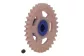 SC-1153 Nylon Spur Gear 33t diam 17.5mm, pink, for 3/32" axles.