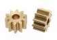 SC-1193 Brass Pinion 10T M50 6.35mm dia. for 2mm Motor Shaft