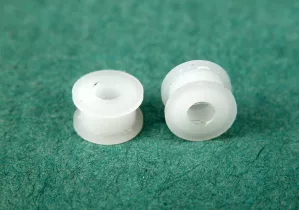 SC-1352B Nylon bushing  Double Flanged. 5mm x 3/32"