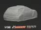 SC-3804D 1:32 scale Hyundai WRC Rally car body in fiberglass