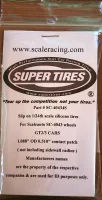 ST-40434S Super Tires fits Scaleauto SC-4043 wheel for GT2/3 car