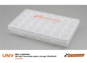 SC-5083  28 slot storage container 175 x 110 x 27mm