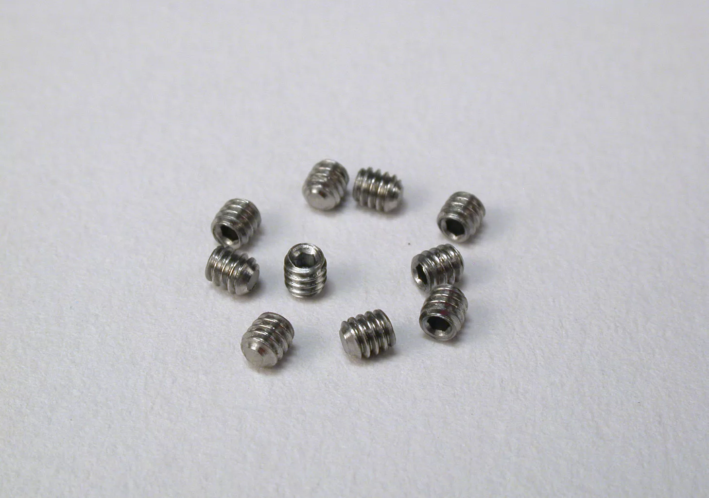 SC-5109 Inox Allen screw M2x2mm. For hubs and gears