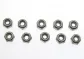 SC-5118 Steel M2 Self blocking nuts with 4mm nut.
