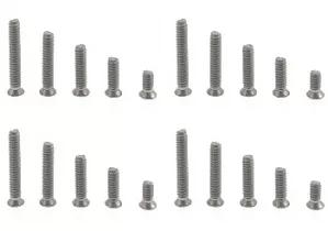 SC-5120 Titanium Conical Head M2 scew set