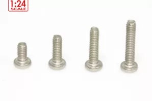SC-5125 Steel Allen srews assorted pack M2 x 4,6,8,10,12