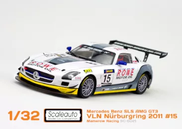 SC-6021 Scaleauto Mercedes Benz SLS GT3 #13, 'Rowe Motor Oil' SC-6021 Scaleauto Mercedes Benz SLS GT3 #13, 'Rowe Motor Oil'