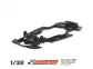 SC-6639a 'R Series'  'Hard'  black Chassis for Porsche 935