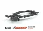 SC-6639a 'R Series'  'Hard'  black Chassis for Porsche 935
