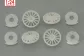 SC-7615 Wheel Inserts,  BBS 15 Spoke, 21mm Diameter