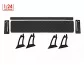 SC-7904B Scaleauto Mercedes SLS Rear wing/rubber uprights.