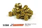 SC-8111B  Axle spacers 3mm X 3mm Brass spacers X 20.