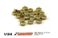 SC-8111C  Axle spacers 3mm X 1.5mm brass X 20.