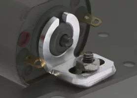 SC-8115 Motor Mount, and spacer (MSC-4039d)