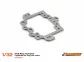 SC-8156B SC-8003 motor subframe 1.2mm for Long Can motor.