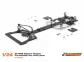 SC-8400c Scaleauto F1 Chassis SC-NR2 kit,