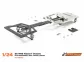 SC-8400c Scaleauto F1 Chassis SC-NR2 kit,
