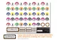 SC-MK003 Scaleauto lane stickers x 10 sheets.