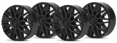 SIPA03B BBS Plastic Inserts, Black (Small Hub)