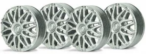 SIPA03S BBS Plastic Inserts, Silver (Small Hub)