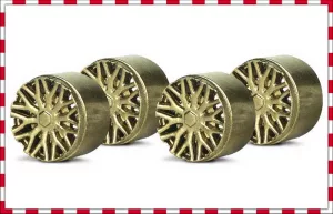 SIPA13G BBS F1 Plastic Inserts, Gold (F1 Hub)
