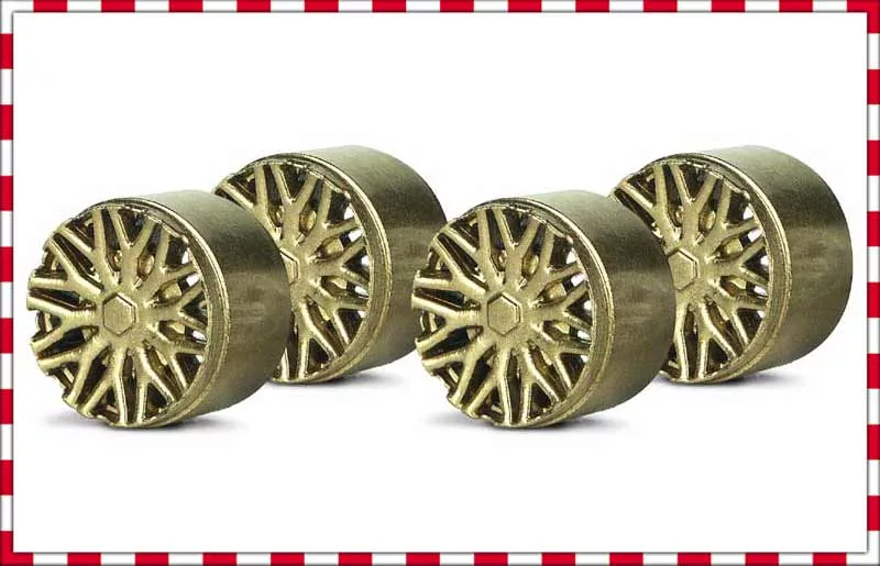 SIPA13G BBS F1 Plastic Inserts, Gold (F1 Hub)