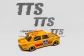 TTS024 SIMCA SHELL  "Mini Car" Series 1:24 scale Slotcar