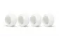 SIW14308015P Plastic 14.3x8x1.5mm wheels, 0.59g (4x)