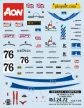 CRP-2472 Decals 1/24 Porsche 911 GT3-RS #76  PK Sport Ltd.