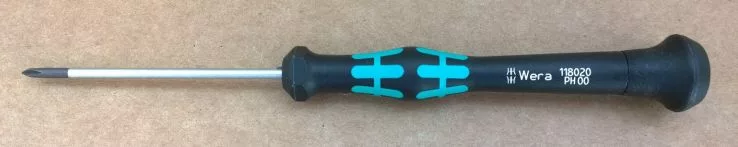 Wera 118020 #00  Phillips Screwdriver