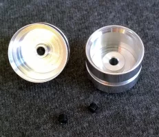 S-046S Aluminum Rear Wheels (2) For Renault Megane 20 x 11.5mm
