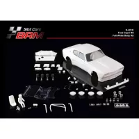 S-401C CAPRI Full white body kit with lexan cockpit + wheel inserts